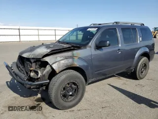 2010 Nissan Pathfinder LE with VIN 5N1AR1NB9AC617449, listed as a Copart auction lot 62181205 with Not provided miles and Salvage title. Bid and sale history available at DreamBid. Image 1.