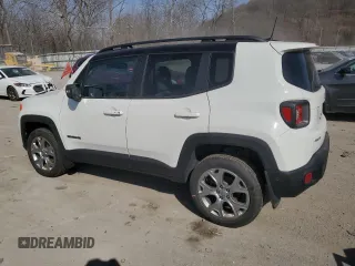 2020 Jeep Renegade Limited with VIN ZACNJBD13LPL72008, listed as a Copart auction lot 49093345 with 33,515 mi miles and Salvage title. Bid and sale history available at DreamBid. Image 2.