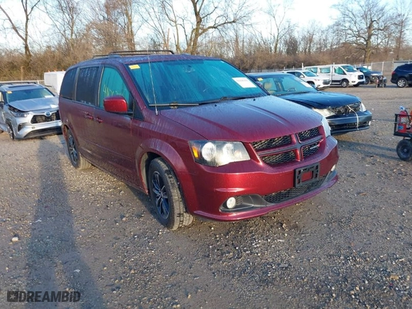 2017 Dodge Grand Caravan GT with VIN 2C4RDGEG8HR761323, listed as a IAAI auction lot 41826241 with 92,640 mi miles. Bid and sale history available at carsss.com. Image 1.