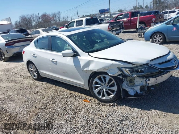 2016 Acura ILX w/Premium Pkg with VIN 19UDE2F78GA014169, listed as a IAAI auction lot 41766476 with 88,564 mi miles. Bid and sale history available at carsss.com. Image 1.