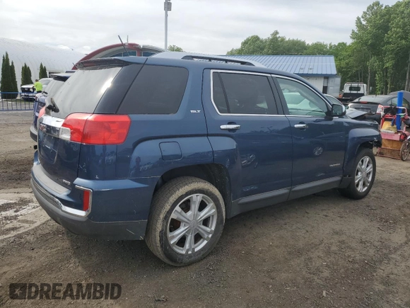 2017 GMC Terrain SLT z VIN 2GKFLUEK2H6138567, wystawiony jako Copart lot #58963035 z przebiegiem 120 901 mil mil oraz Czysty tytuł • Clean title. Historia ofert i sprzedaży dostępna na DreamBid. Obrazek 3.