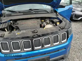 2017 Jeep Compass Sport with VIN 3C4NJDAB2HT500640, listed as a Copart auction lot 65324275 with 130,599 mi miles and Salvage title. Bid and sale history available at DreamBid. Image 16.