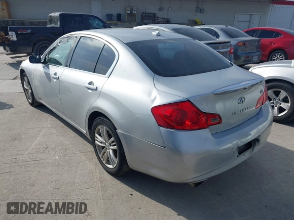 2011 Infiniti G25 Journey с VIN JN1DV6AP8BM603648, выставлен на аукционе IAAI как лот 41588304 с пробегом 209 178 миль миль и . История ставок и продаж доступна на DreamBid. Изображение 3.