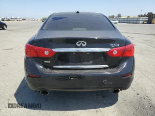 2015 Infiniti Q50 Premium z VIN JN1BV7AR0FM393311, wystawiony jako Copart lot #55254515 z przebiegiem 206 120 mil mil oraz Szkoda całkowita • Salvage title. Historia ofert i sprzedaży dostępna na DreamBid. Obrazek 6.