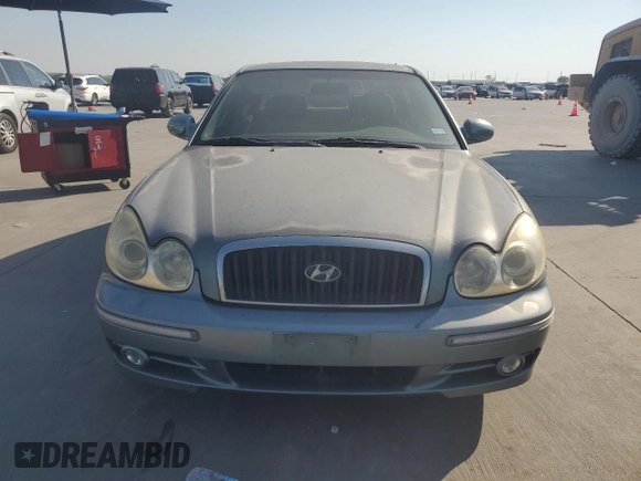 2004 Hyundai Sonata GLS with VIN KMHWF35H74A041603, listed as a Copart auction lot 76204444 with 164,606 mi miles and Clean Title. Bid and sale history available at carsss.com. Image 5.