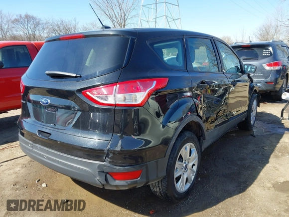 2013 Ford Escape S with VIN 1FMCU0F7XDUB69605, listed as a IAAI auction lot 41751795 with 69,621 mi miles. Bid and sale history available at carsss.com. Image 4.