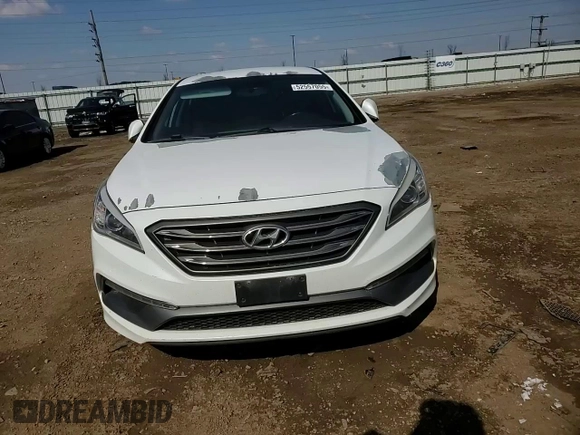 2015 Hyundai Sonata 2.4L Sport with VIN 5NPE34AF8FH091005, listed as a Copart auction lot 52557055 with 189,681 mi miles and Salvage Title. Bid and sale history available at carsss.com. Image 11.