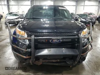 2015 Ford Utility Police Interceptor with VIN 1FM5K8AR2FGC27021, listed as a Copart auction lot 83023624 with 145,867 mi miles and Salvage Title. Bid and sale history available at carsss.com. Image 5.