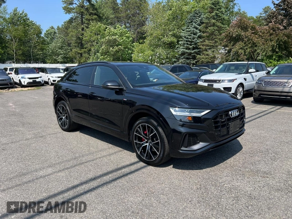 2019 Audi Q8 Premium Plus с VIN WA1EVAF16KD031952, выставлен на аукционе Copart как лот 61384205 с пробегом 125 870 миль миль и Чистый • Clean title. История ставок и продаж доступна на DreamBid. Изображение 1.