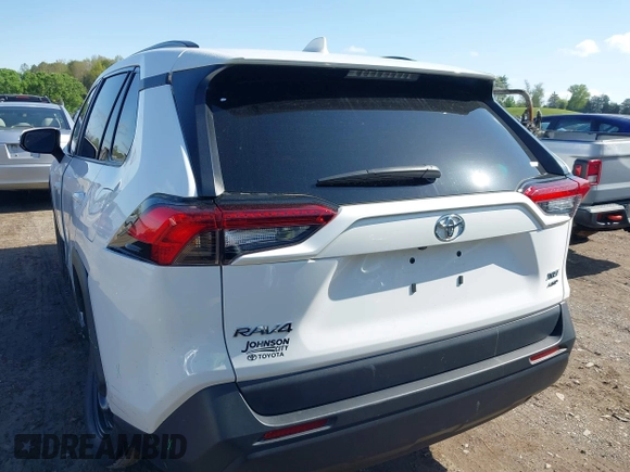 2023 Toyota RAV4 XLE with VIN 2T3P1RFV0PC327363, listed as a IAAI auction lot 41908790 with 17,526 mi miles. Bid and sale history available at carsss.com. Image 16.