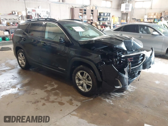 2020 GMC Terrain SLE with VIN 3GKALMEV0LL215011, listed as a IAAI auction lot 42297158 with 63,220 mi miles and . Bid and sale history available at DreamBid. Image 1.