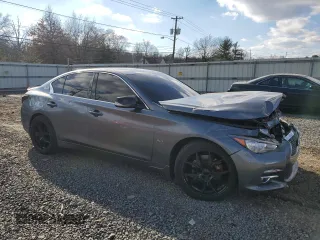 2017 Infiniti Q50 3.0t Signature Edition with VIN JN1EV7AR7HM839180, listed as a Copart auction lot 83185234 with 96,311 mi miles and Salvage Title. Bid and sale history available at carsss.com. Image 4.