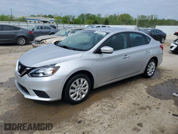 2019 Nissan Sentra SV with VIN 3N1AB7AP1KY373319, listed as a Copart auction lot 54050945 with 70,515 mi miles and Salvage Title. Bid and sale history available at DreamBid. Image 1.