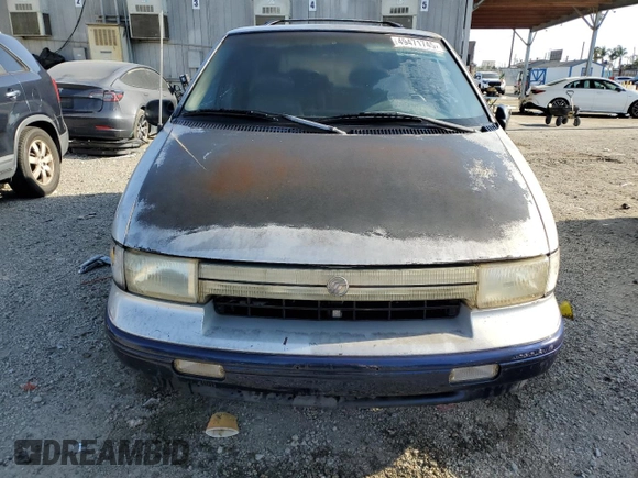 1993 Mercury Villager GS z VIN 4M2DV11W1PDJ39059, wystawiony jako Copart lot #49471745 z przebiegiem 236 924 mil mil oraz Tytuł czysty. Historia ofert i sprzedaży dostępna na DreamBid. Obrazek 5.