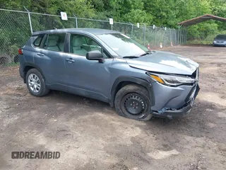 2023 Toyota Corolla Cross L with VIN 7MUAAAAGXPV060044, listed as a IAAI auction lot 42289062 with 29,837 mi miles and . Bid and sale history available at DreamBid. Image 1.