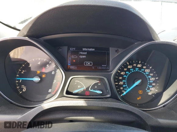 2013 Ford Escape Titanium with VIN 1FMCU0J99DUB46714, listed as a Copart auction lot 51347965 with 186,488 mi miles and Salvage Title. Bid and sale history available at carsss.com. Image 9.