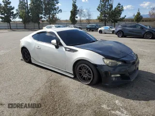 2015 Subaru BRZ Series.Blue with VIN JF1ZCAC12F9600988, listed as a Copart auction lot 45686235 with 142,887 mi miles and Salvage Title. Bid and sale history available at carsss.com. Image 4.