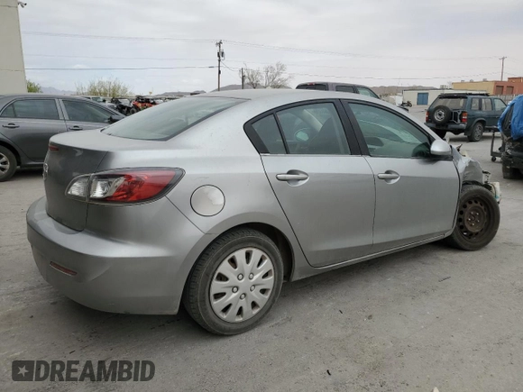 2013 Mazda 3 i SV with VIN JM1BL1TG8D1766217, listed as a Copart auction lot 51666635 with 149,306 mi miles and Salvage title. Bid and sale history available at DreamBid. Image 3.