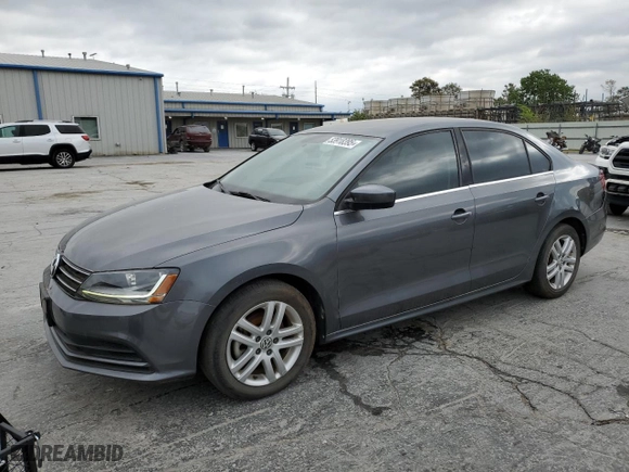 2017 Volkswagen Jetta 1.4T S with VIN 3VW2B7AJ8HM248800, listed as a Copart auction lot 53918395 with 87,311 mi miles and Clean Title. Bid and sale history available at carsss.com. Image 1.