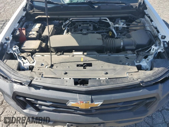 2023 Chevrolet Colorado 4WD Work Truck with VIN 1GCGTBEC9P1197906, listed as a Copart auction lot 45225455 with 45,087 mi miles and Salvage title. Bid and sale history available at DreamBid. Image 11.
