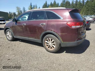 2017 Kia Sorento L with VIN 5XYPG4A31HG258365, listed as a Copart auction lot 53057195 with 112,654 mi miles and Clean Title. Bid and sale history available at carsss.com. Image 2.