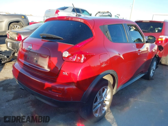 2011 Nissan Juke SL with VIN JN8AF5MR6BT021630, listed as a IAAI auction lot 40977169 with 83,909 mi miles. Bid and sale history available at carsss.com. Image 4.