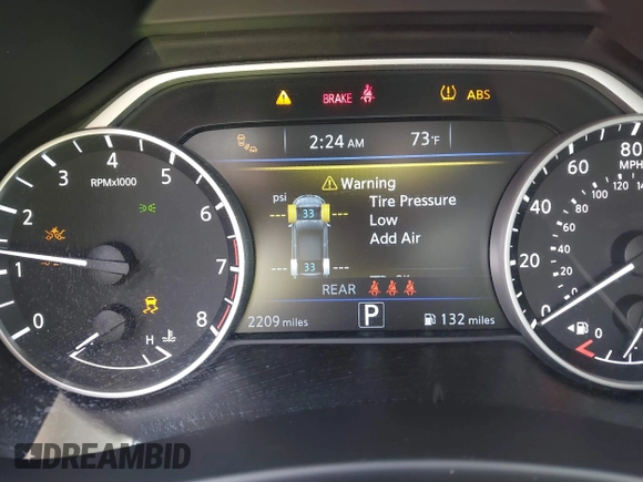 2024 Nissan Murano SV с VIN 5N1AZ2BJ2RC104685, выставлен на аукционе IAAI как лот 42169069 с пробегом 2 209 миль миль и . История ставок и продаж доступна на DreamBid. Изображение 7.