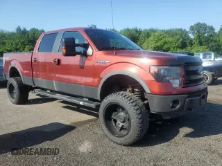 2014 Ford F-150 XL with VIN 1FTFW1EFXEKD78110, listed as a Copart auction lot 63705345 with 195,738 mi miles and Clean title. Bid and sale history available at DreamBid. Image 4.