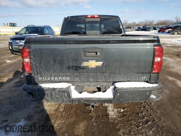 2017 Chevrolet Silverado 1500 LT with VIN 1GCVKREC8HZ223773, listed as a Copart auction lot 46084865 with 135,279 mi miles and Salvage Title. Bid and sale history available at DreamBid. Image 6.