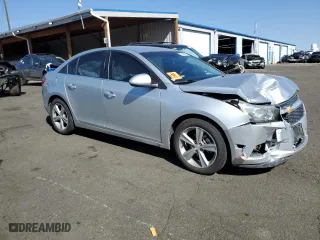 2012 Chevrolet Cruze LT w/2LT with VIN 1G1PG5SC8C7100107, listed as a Copart auction lot 52460855 with 118,447 mi miles and Salvage Title. Bid and sale history available at carsss.com. Image 4.