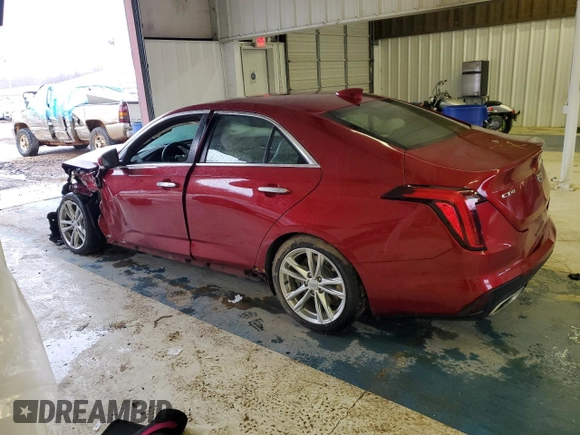 2021 Cadillac CT4 Luxury z VIN 1G6DA5RK2M0118446, wystawiony jako Copart lot #85607654 z przebiegiem 95 119 mil mil oraz Czysty tytuł • Clean title. Historia ofert i sprzedaży dostępna na DreamBid. Obrazek 2.