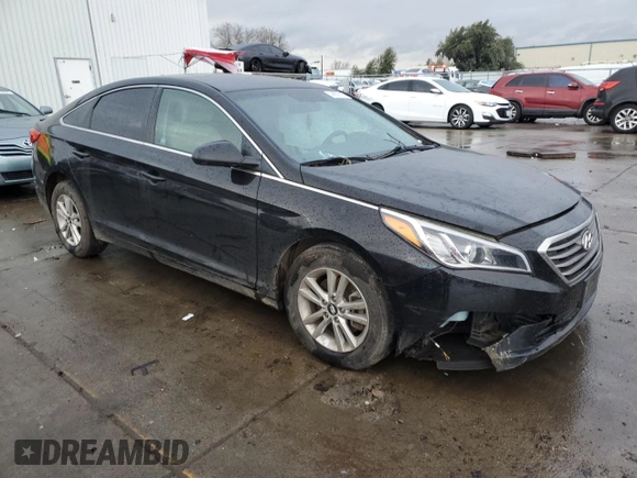 2015 Hyundai Sonata SE with VIN 5NPE24AF1FH234590, listed as a Copart auction lot 44267115 with 71,349 mi miles and Salvage Title. Bid and sale history available at DreamBid. Image 4.