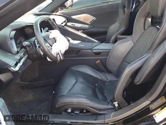 2021 Chevrolet Corvette 2LT with VIN 1G1YB2D46M5117525, listed as a Copart auction lot 65410514 with 11,480 mi miles and Salvage Title. Bid and sale history available at carsss.com. Image 7.