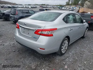 2014 Nissan Sentra SV with VIN 3N1AB7AP4EY214346, listed as a IAAI auction lot 41693741 with 88,900 mi miles. Bid and sale history available at carsss.com. Image 4.