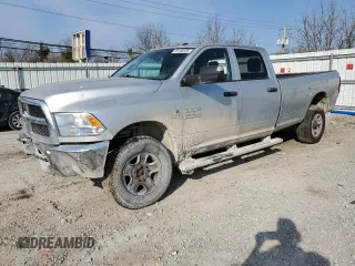 2015 Ram 3500 Tradesman with VIN 3C63R3GL4FG703407, listed as a Copart auction lot 48146235 with 183,849 mi miles and Salvage Title. Bid and sale history available at carsss.com. Image 1.