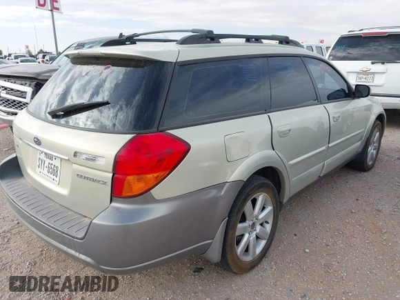 2006 Subaru Legacy Outback Limited with VIN 4S4BP62C367330788, listed as a IAAI auction lot 42011909 with 282,311 mi miles and . Bid and sale history available at DreamBid. Image 4.