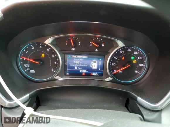 2021 Chevrolet Equinox LT with VIN 3GNAXKEV8MS129349, listed as a Copart auction lot 51247115 with 81,892 mi miles and Salvage Title. Bid and sale history available at DreamBid. Image 9.