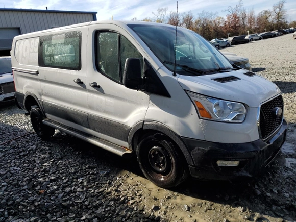 2022 Ford Transit Cargo with VIN 1FTBR1Y81NKA47225, listed as a Copart auction lot 77208734 with 16,658 mi miles and Clean Title. Bid and sale history available at DreamBid. Image 4.
