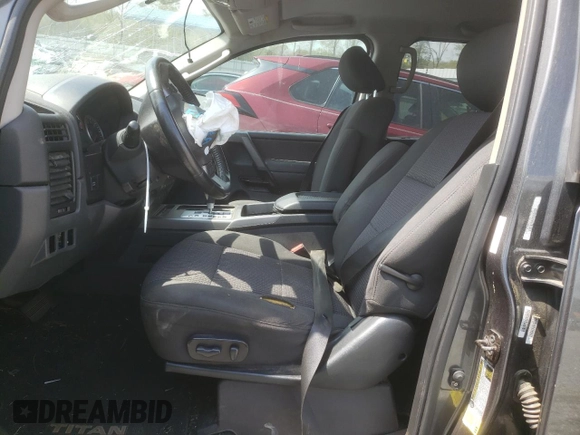 2010 Nissan Titan LE with VIN 1N6BA0EC1AN325055, listed as a Copart auction lot 51471785 with 137,110 mi miles and Salvage Title. Bid and sale history available at carsss.com. Image 7.