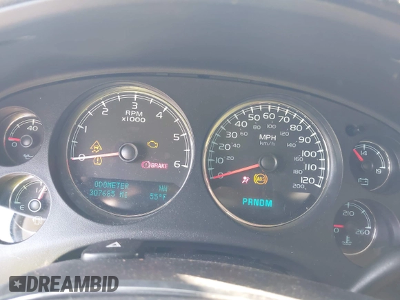 2009 Chevrolet Avalanche LTZ with VIN 3GNFK32029G183386, listed as a IAAI auction lot 42158590 with 307,685 mi miles and . Bid and sale history available at DreamBid. Image 7.