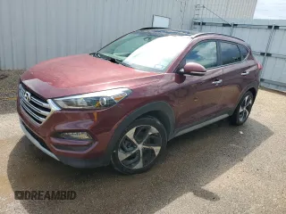 2017 Hyundai Tucson Limited z VIN KM8J3CA29HU376208, wystawiony jako Copart lot #55484775 z przebiegiem 88 813 mil mil oraz Tytuł czysty. Historia ofert i sprzedaży dostępna na DreamBid. Obrazek 1.