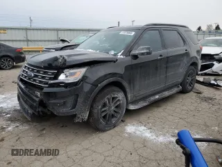 2017 Ford Explorer with VIN 1FM5K8BH2HGC30932, listed as a Copart auction lot 41879995 with 85,615 mi miles and Salvage Title. Bid and sale history available at carsss.com. Image 1.