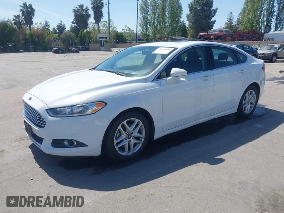 2016 Ford Fusion SE with VIN 3FA6P0HD4GR358862, listed as a IAAI auction lot 42098196 with 126,228 mi miles. Bid and sale history available at carsss.com. Image 2.