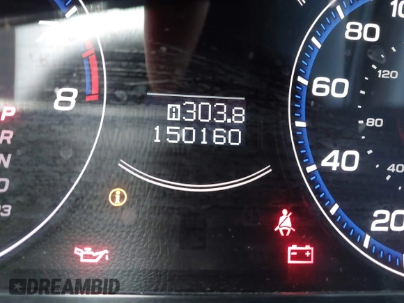 2008 Acura TSX with VIN JH4CL96828C009846, listed as a IAAI auction lot 42150297 with 150,160 mi miles. Bid and sale history available at carsss.com. Image 7.