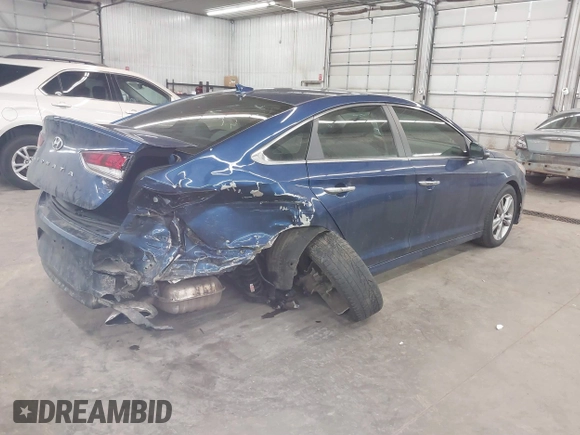 2018 Hyundai Sonata SEL with VIN 5NPE34AF0JH624912, listed as a IAAI auction lot 41757575 with 103,260 mi miles and . Bid and sale history available at carsss.com. Image 4.