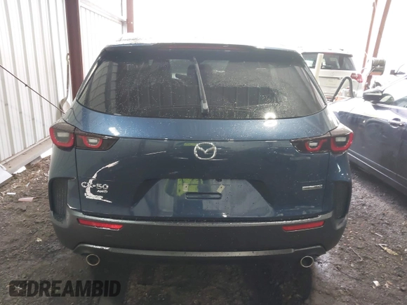 2025 Mazda CX-50 S Preferred with VIN 7MMVABBM6SN302350, listed as a IAAI auction lot 41840310 with 5,563 mi miles and . Bid and sale history available at carsss.com. Image 17.