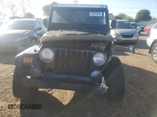 2004 Jeep Wrangler Rubicon with VIN 1J4FA69S44P734355, listed as a Copart auction lot 72381334 with 113,024 mi miles and Salvage Title. Bid and sale history available at carsss.com. Image 5.