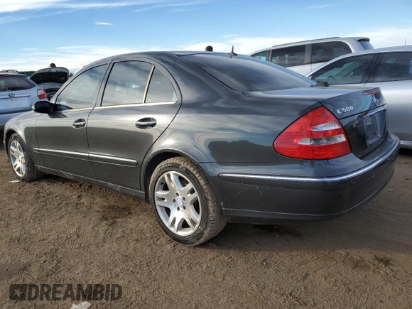 2003 Mercedes-Benz E-Class 5.0L with VIN WDBUF70J83A205550, listed as a Copart auction lot 76399474 with 118,646 mi miles and Salvage Title. Bid and sale history available at carsss.com. Image 2.