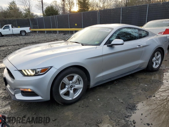 2017 Ford Mustang V6 with VIN 1FA6P8AM7H5246361, listed as a Copart auction lot 84536104 with 73,266 mi miles and Salvage Title. Bid and sale history available at carsss.com. Image 1.