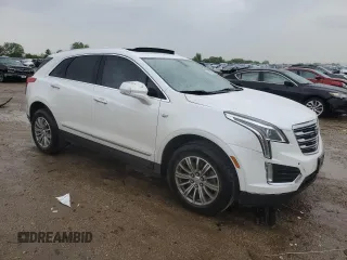 2017 Cadillac XT5 Luxury FWD with VIN 1GYKNBRS3HZ323826, listed as a Copart auction lot 58239735 with 67,416 mi miles and Salvage title. Bid and sale history available at DreamBid. Image 4.